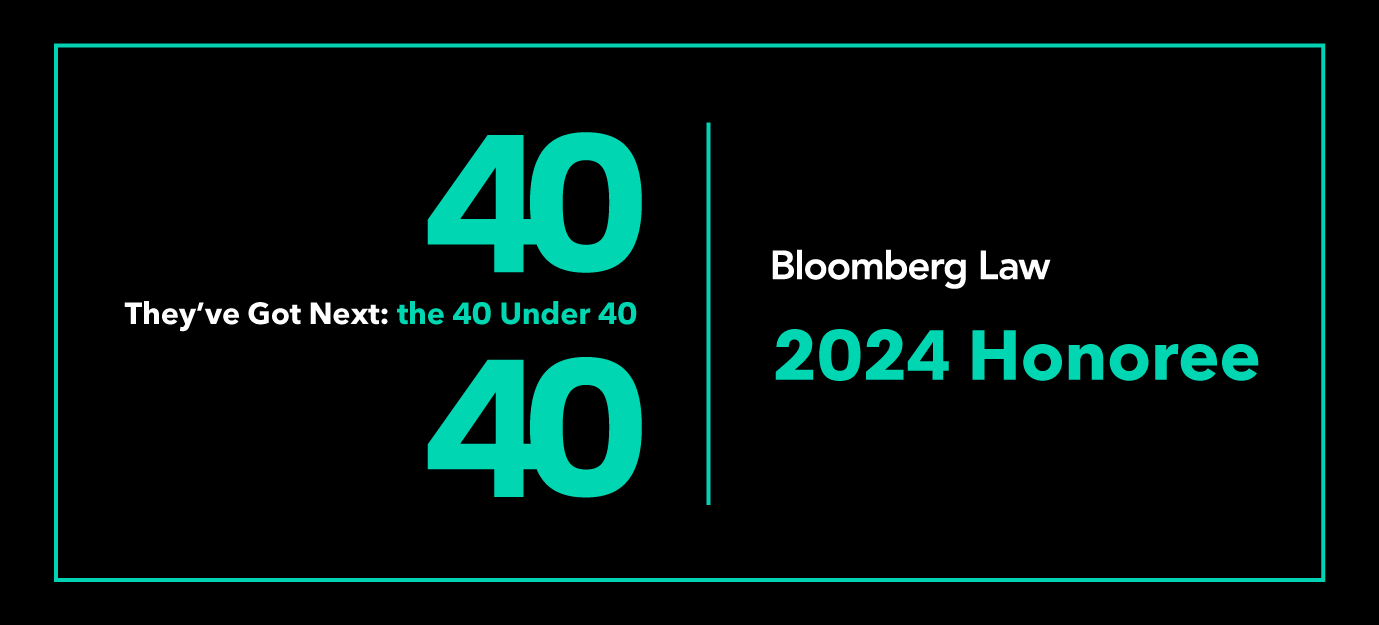 Partners Liat Rome and Eden Schiffmann Selected to Bloomberg Law’s “40 Under 40”  